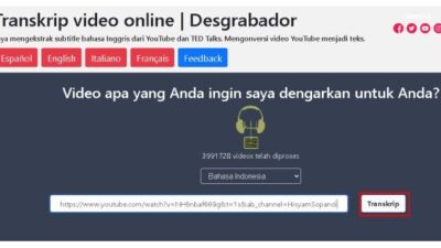 Cara Mengonversi Video YouTube ke Teks di Laptop Asus