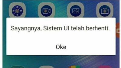 Penyebab Sayangnya Sistem UI Telah Berhenti Muncul di Android