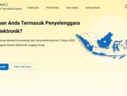 Cara Mengetahui Aplikasi Terdaftar di pse.kominfo.go.id dengan Mudah