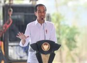 Presiden Jokowi Meresmikan Pembangunan Proyek Penghasil Gas Bumi Terbesar di Papua Barat