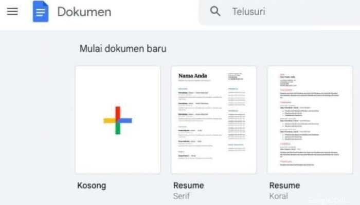 Cara Membuka Dokumen di Browser Tanpa Download Aplikasi di HP Huawei Android Menggunakan Google Drive