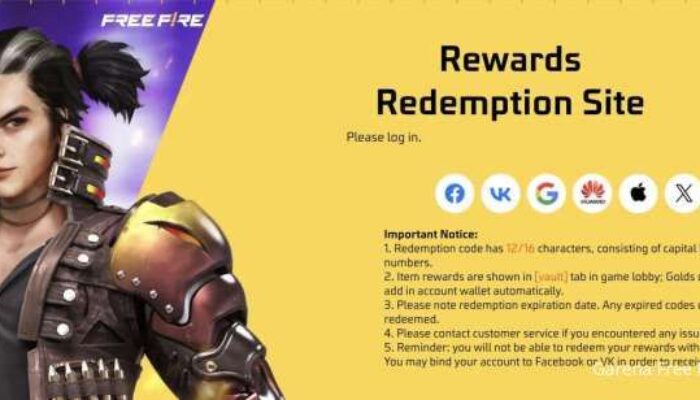 Kode Redeem FF Hari ini 21 Maret 2024: Klaim Hadiah Gratis di Reward.ff.garena