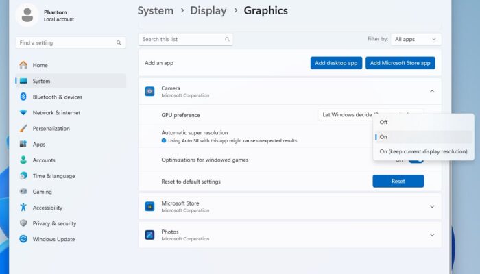 Microsoft Ungkap Detail Fitur Super Resolution di Windows 11: Mempermudah Pengembang Game dan Aplikasi Lain