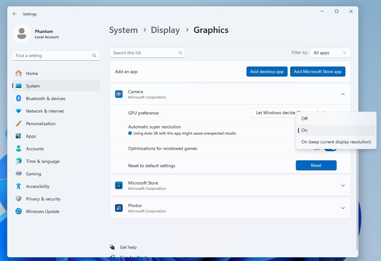 Microsoft Ungkap Detail Fitur Super Resolution di Windows 11: Mempermudah Pengembang Game dan Aplikasi Lain