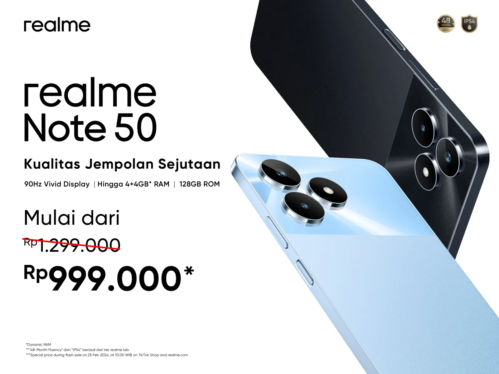 Realme Note 50: Smartphone Entry-Level dengan Harga Terjangkau