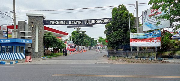 Peningkatan Jumlah Penumpang Arus Balik di Terminal Gayatri Tulungagung