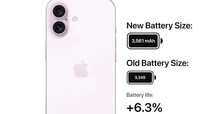 Peningkatan Kapasitas Baterai dalam iPhone 16 Series: Langkah Signifikan Apple untuk Pengalaman Pengguna Lebih Baik