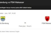 Jadwal Persib Bandung di Piala Presiden 2024: Laga Pembuka Melawan PSM Makassar