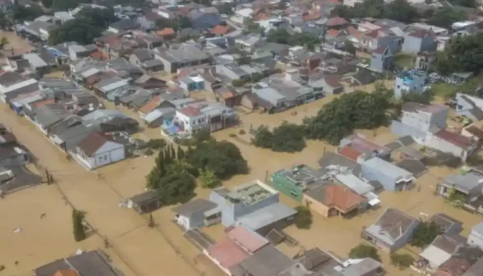 Banjir di Bekasi Surut, 61 Ribu Warga Terdampak