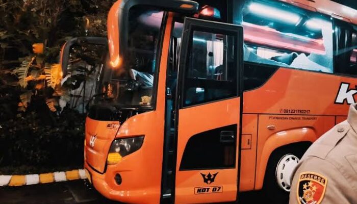 Bus Tim Persik Kediri Dilempari Batu Usai Lawan Arema, Polisi Selidiki Pelaku