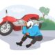 Pengendara Motor Tewas Tabrakan dengan Truk di Jalan Raya Bulurejo Jombang