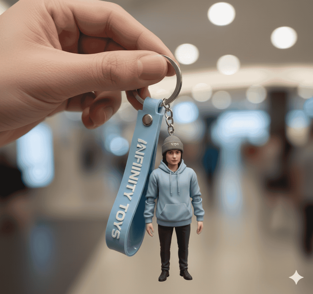 Miniatur Keychain Figurine Ultra-Realistic: Koleksi Premium yang Viral