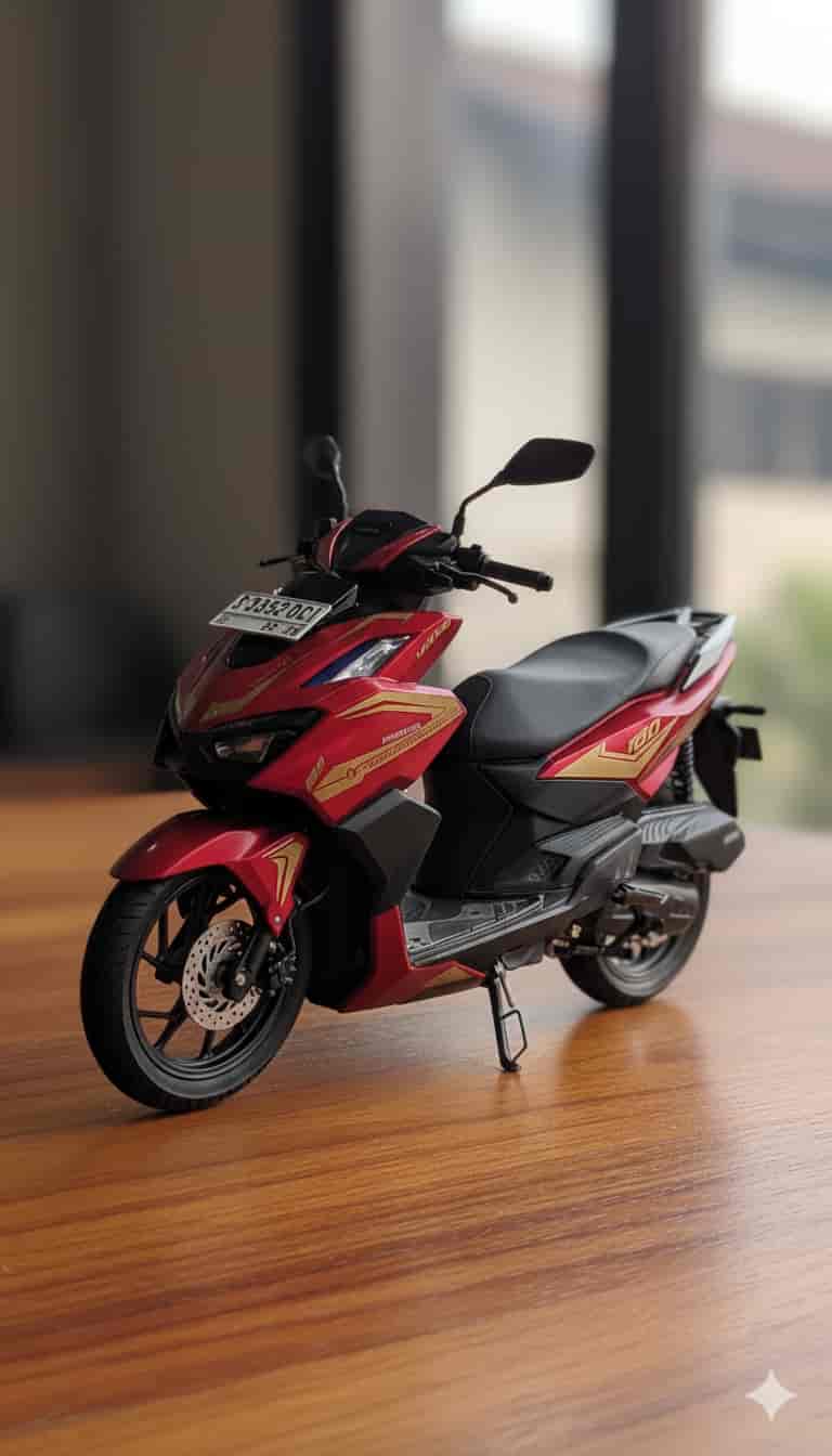 Prompt AI Miniatur Motor Listrik Estetik Jadi Tren Visual Kreator Digital