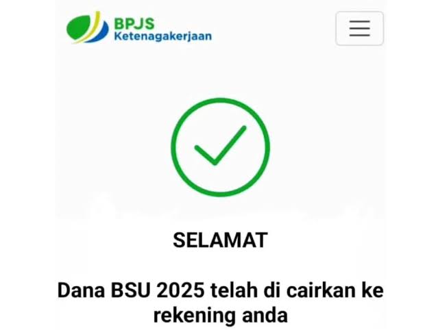Cara Cek Penerima BSU BPJS Ketenagakerjaan 2025 Lewat JMO dan Situs Kemnaker