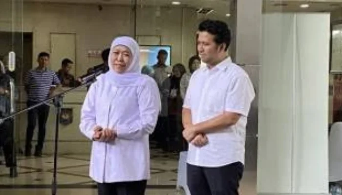 Khofifah Pastikan Biaya Perawatan Santri Korban Runtuhnya Mushala Ponpes Al Khoziny Ditanggung Pemerintah