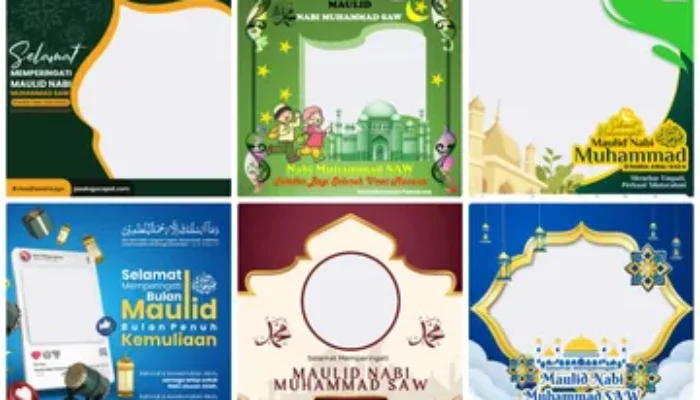 Link Twibbon Maulid Nabi Muhammad SAW 2025 Gratis, Pilih Desain Favoritmu